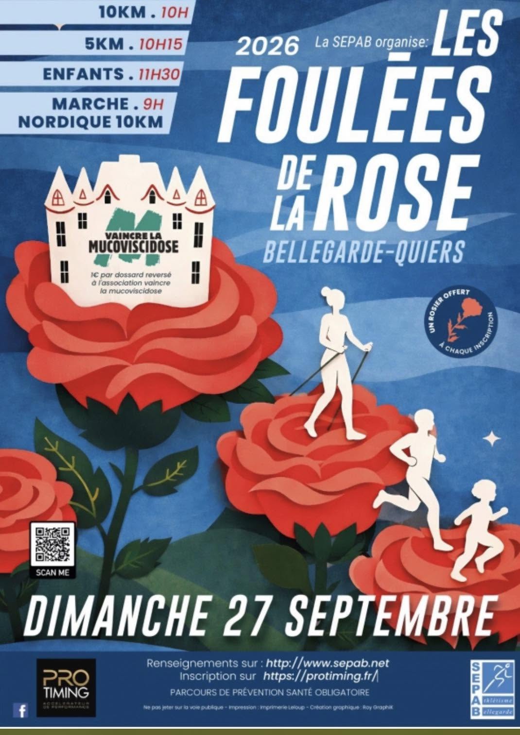 Foulées de la rose 2026