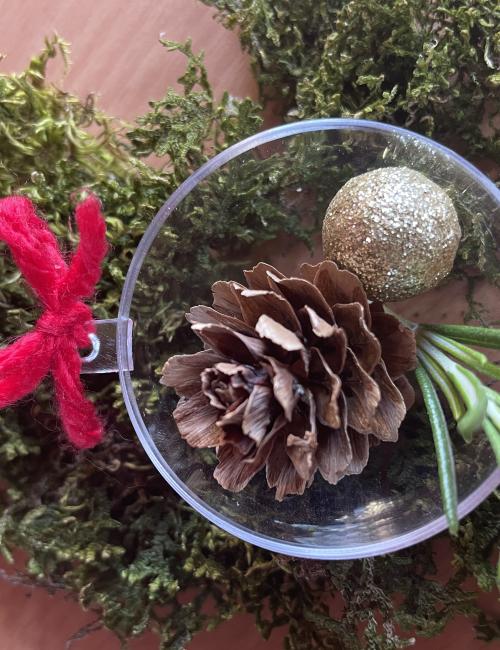 Atelier boule de Noël à Bellegarde