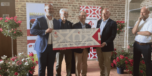 Remise du prix par la Fondation du patrimoine - vendredi 13 juin 2025 - dans les cuisines du château