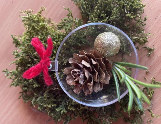 Atelier boule de Noël à Bellegarde