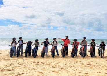Séjour d'été à Hossegor, pour les jeunes, proposée par l'association Rose et Vacances de Bellegarde dans le Loiret.