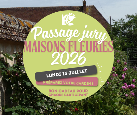 Concours des maisons fleuries à Bellegarde, passage du jury le 13 juillet
