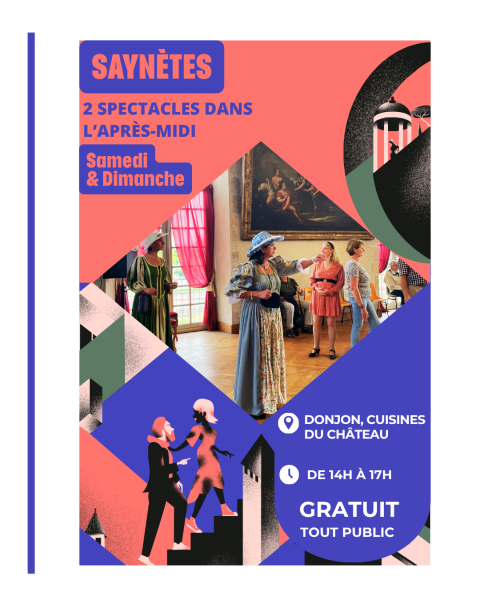 Théâtre au château avec l'association Corps et Textes