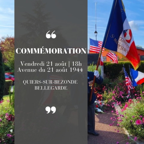 commémoration 21/08/26